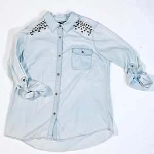 Style & co. Jean button up